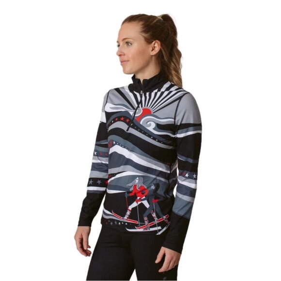 Krimson Klover Dream On Base Layer Top 1/4 Zip Ski Apres W's M MSRP$119 HTF - Picture 13 of 13